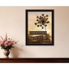 HomeRoots The First Day Black Framed Print Wall Art - 2 of 4