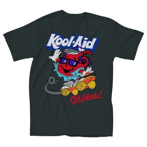 Ladies Kool-Aid Oh Yeah Shirt - Kool Aid Drink Mix - Kool-Aid Man Oh Yeah Graphic Tie Dye T-Shirt - 1 of 1