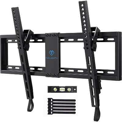UL Listed TV Mount for 37-82" TVs, Universal Tilt Wall Mount, Fits 16"-24" Wood Studs, Supports Up to 132 lbs, Max VESA 600x400mm