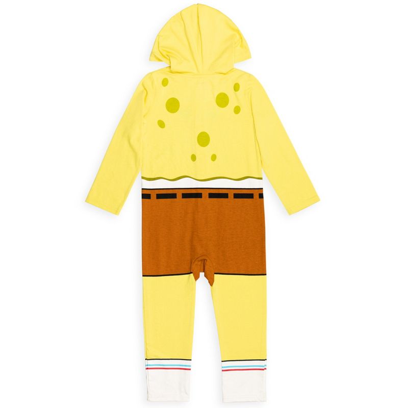 SpongeBob SquarePants Patrick Zip Up Cosplay Costume Coverall Toddler to Big Kid, 4 of 8