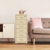 YIYIBYUS Vertical Metal File Cabinet with Lock, Modern Filing Cabinet - 2 of 4