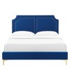 Modway Novi Performance Velvet Twin Bed - 4 of 4