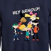 Boys' - Hey Arnold! - Group Shot Graphic Long Sleeve Fleece Sweatshirt - 2 of 4