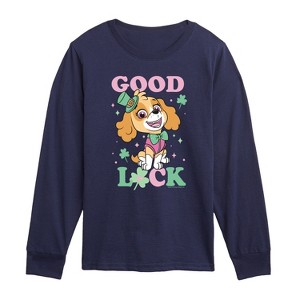 Boys' - Paw Patrol - Good Luck Skye Long Sleeve Graphic T-Shirt - 1 of 4