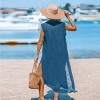Women's Beach Cover-Up Sleeveless Midi Dress - Cupshe - 4 of 4