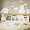 Whisen Twin Size Montessori Floor Platform Bed with Built-in Book Storage Rack on Headboard - 2 of 4
