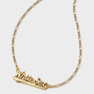 Bijoux Sport by Luv Aj MLB Gold Nameplate Pendant Necklace - 1 of 4