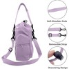 BABYYER Large Capacity Portable Water Bottle Bag 32oz 40oz Insulated Water Bottle Carrier Sling Bag with Strap and Phone Pocket - 2 of 4