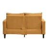 Sapphtopaz Corduroy High Resilience Sofa with Throw Pillows Modern Comfy Sofa Couch for Living Room,Bedroom,Apartment - 2 of 4