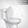 Whizmax Toilet Seat,Toilet Seat with Quick-Release And Quick-Attach, Plastic Toilet Seat with Soft Close, Never Loosen - 3 of 4
