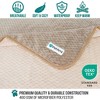 PetAmi Waterproof Dog Blanket, Leakproof Fleece Throw for Pet Cat Puppy Kitten, Reversible Washable Soft Plush Cover - 3 of 4