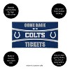 Evergreen Come Back with Tickets Indianapolis Colts 28" x 16" Woven PVC Indoor Outdoor Doormat - 3 of 4