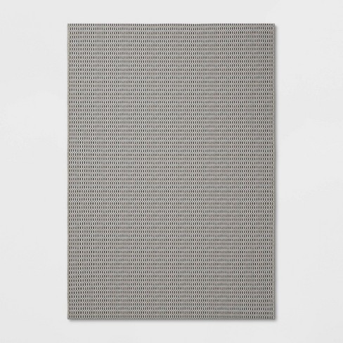 Outdoor Rug Micro Grid Black/beige - Threshold™ : Target