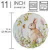 Certified International (Set of 4) 11" Easter Meadow Dinner Plates - 3 of 4