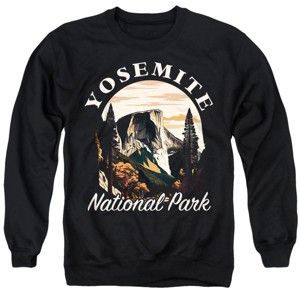 Men's Yosemite National Park Classic Crewneck Sweatshirt - 1 of 4