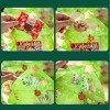 25 Christmas Candy Bags, Christmas Gift Bags With Handles, Christmas Tree Shape Green Self-sealing Candy Biscuit Bags, Christmas Gifts - 4 of 4
