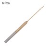 Unique Bargains High-Speed Steel Titanium Coated 0.09Micro Engraving Drill Bits 6 Pcs - 3 of 3