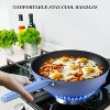 imarku Non Stick Frying Pans, 11 inch All-in-One Frying Pans Nonstick with Lid, Healthy Cookware Chef's Pan, 4-Quart Capacity Saute Fry Pan - 4 of 4