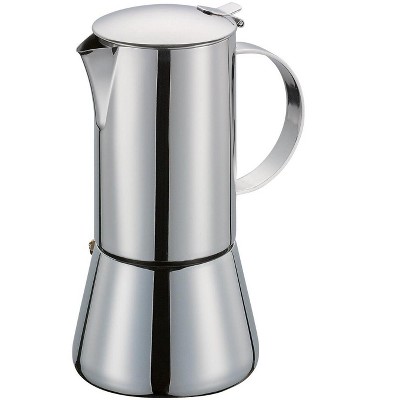 Cilio "Aida" Espresso Maker Silver