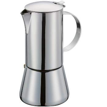 Mr. Coffee Brixia 6-Cup Aluminum Stovetop Expresso Maker 98586596M