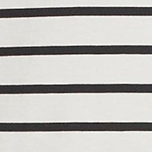 ivory/black breton stripe