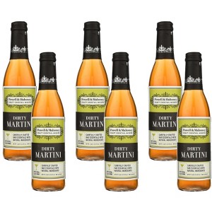 Powell & Mahoney Dirty Martini Non-Alcoholic Craft Cocktail Mixer - Case of 6/12.68 oz - 1 of 4