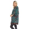 Women's Paisley Floral Embroidered Sweater Dress - 2 of 4