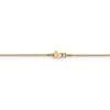 Black Bow Jewelry 0.9mm, 14k Yellow Gold, Solid Box Chain Necklace - 4 of 4