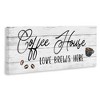 Stupell Industries Coffee House Love Brews Here, 24" x 10" - 3 of 4