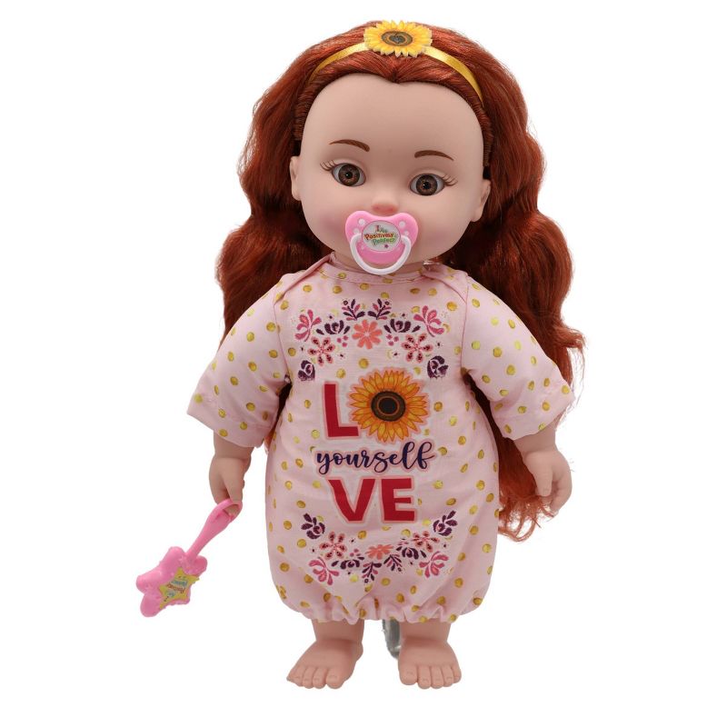 Positively Perfect 14&#34; Lola Toddler Doll - Brown Hair/Brown Eyes, 1 of 8