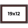 PosterPalooza | Linear Brown Picture Frame - UV Acrylic, Backing Board, Hanging Hardware Included - 2 of 4
