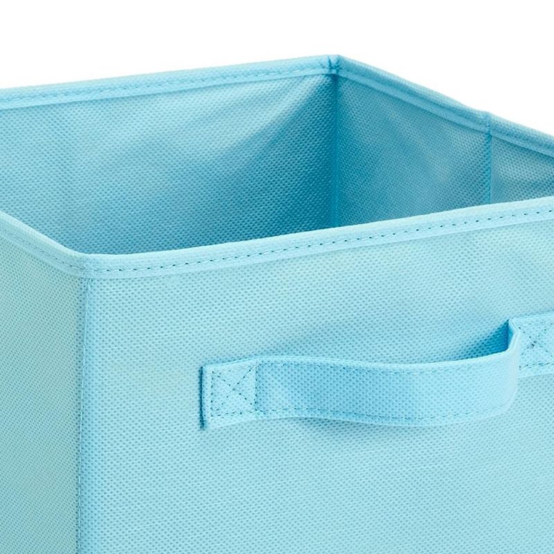 ClosetMaid Cubeicals Fabric Storage Drawer Organizer Bin with Handle for Clothing, Toys, and Home or Office Accessories, Light Blue, 2 of 7