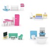 J'ADORE Girls' Doll Party House with 25 Pieces - 4 of 4