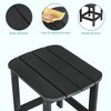 Sonkuki Patio HIPS Adirondack Side Table, Outdoor Square End Table - 3 of 4