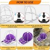 Hat Washer for Washing Machine Hat Washer Cage Hat Cleaner for Baseball Caps Fit for Adult and Kid's Baseball Caps - 4 of 4