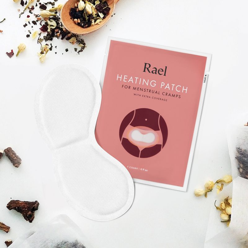 Rael Heating Patch for Menstrual Cramps with Extra Coverage, 6 of 8