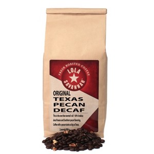 Lola Savannah Texas Pecan Whole Bean Decaf Coffee - 32oz - 1 of 4