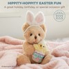 Bearington Beary Eggstra The Teddy Bear Plush, 9 Inch Easter Bear Stuffed Animal - 3 of 4