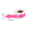 Unique Bargains PVC Waterproof Removable Self-Adhesive Floor Marking Arrow Sticker Label 150 Pcs - 2 of 4