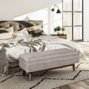 Ethan Rectangular Storage Ottoman - WyndenHall - 1 of 4