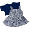 Doll Clothes Superstore Handmade Dress With Jacket Fits 14-16 Inch Baby Dolls - 4 of 4