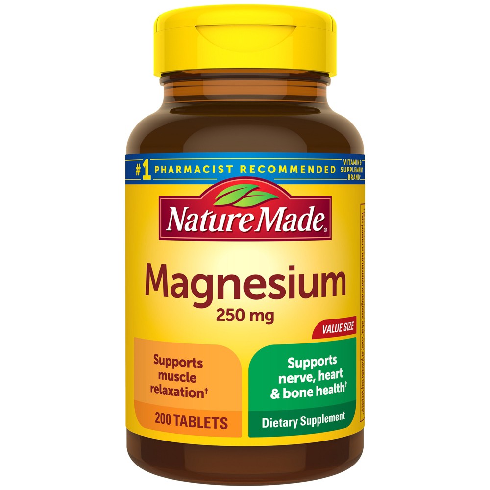 UPC 031604017187 product image for Nature Made Magnesium Oxide 250mg Muscle, Nerve, Bone & Heart Support Supplement | upcitemdb.com