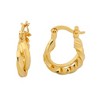14K Gold Plated hanging earrings - 4 of 4