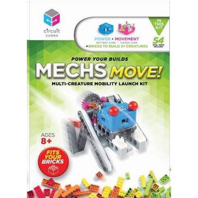 Circuit Cubes Mechs Move! Multi-Creature Mobility Launch Kit - Engineering STEM Kit for Children and Adults