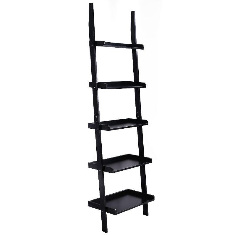 Tangkula 5 Layers Display Shelves Bookcase Shelving Unit Storage Wall Stand, 4 of 9