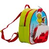 AI ACCESSORY INNOVATIONS The Grinch Mini Cosplay PU Backpack Purse, Shoulder Bag with Epoxy Filled Metal Max Charm, 10.5 Inch - 3 of 4