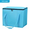 Unique Bargains Non-Woven Fabric Thermal Insulated Cool Warm Reusable Food Storage Bags 4 Pcs - 4 of 4
