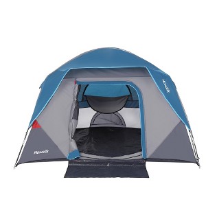 4 Person Camping Tent, Double Layer & Water-Resistant for Family