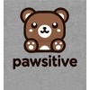 Pawsitive Bear Youth Crew Neck Short Sleeve Tee - 2 of 2