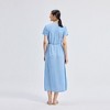 Reistor Womens Maxi Wrap Dress in Light Blue - 2 of 4